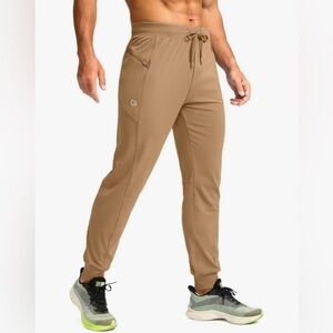 NWOT G Gradual Men's Joggers with Zipper Pockets Sz L